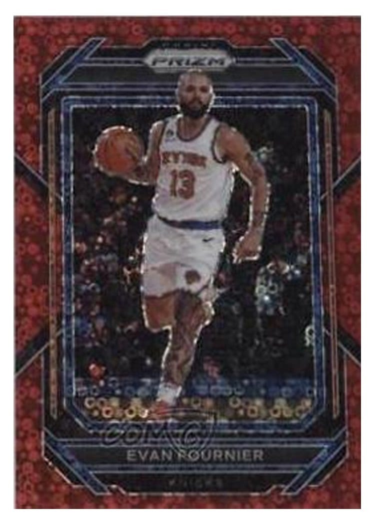 2022-23 Panini Prizm Base Set Evan Fournier #8 card
