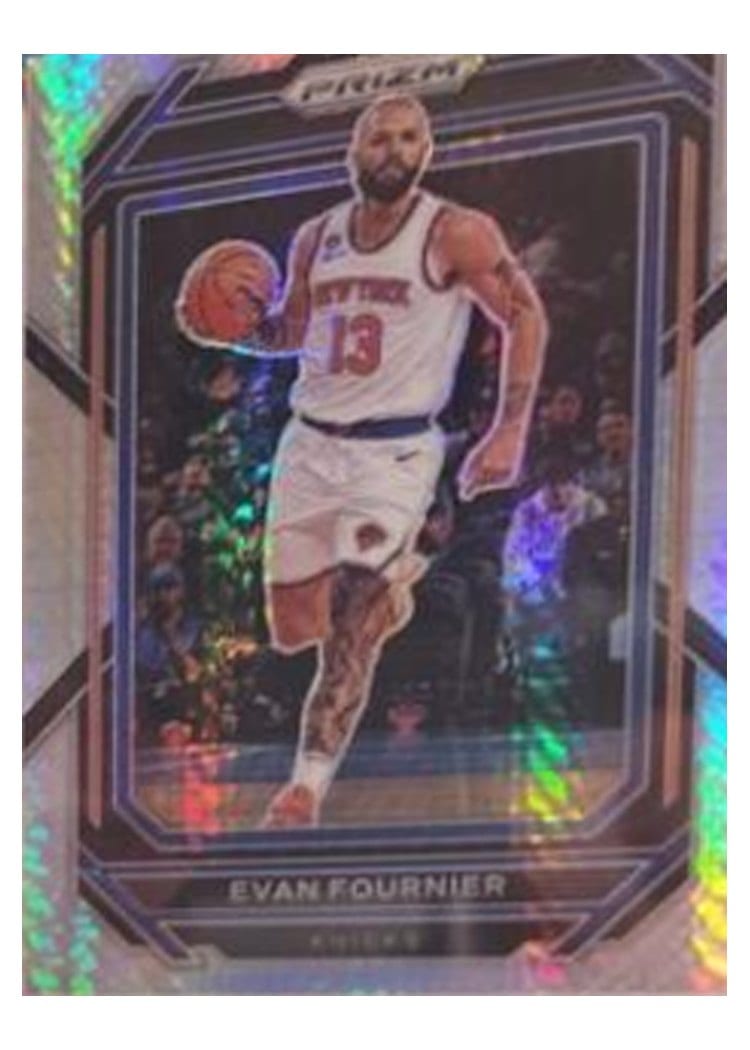 2022-23 Panini Prizm Base Set Evan Fournier #8 card