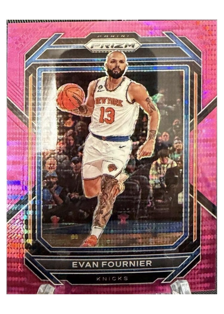 2022-23 Panini Prizm Base Set Evan Fournier #8 card