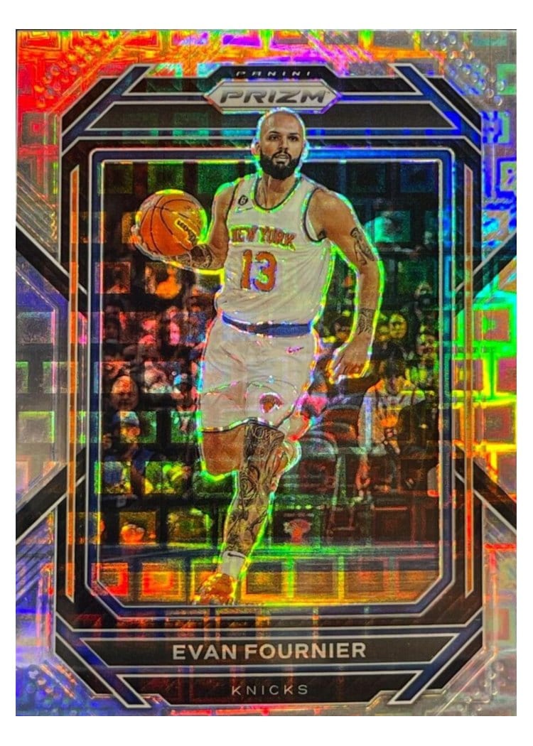 2022-23 Panini Prizm Base Set Evan Fournier #8 card