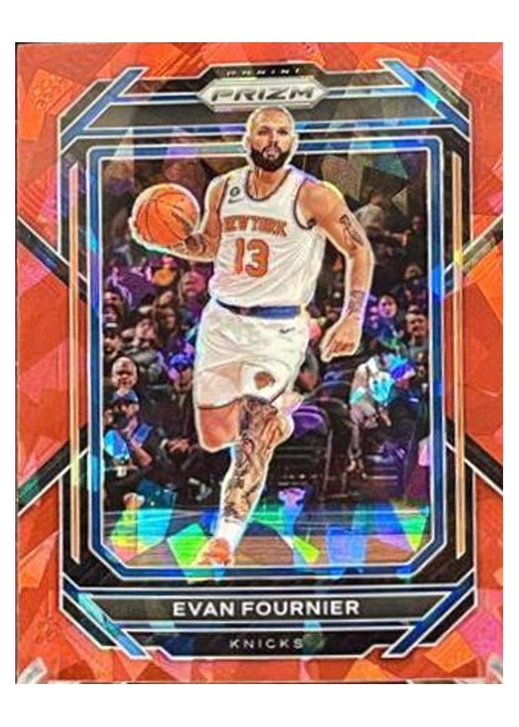 2022-23 Panini Prizm Base Set Evan Fournier #8 card