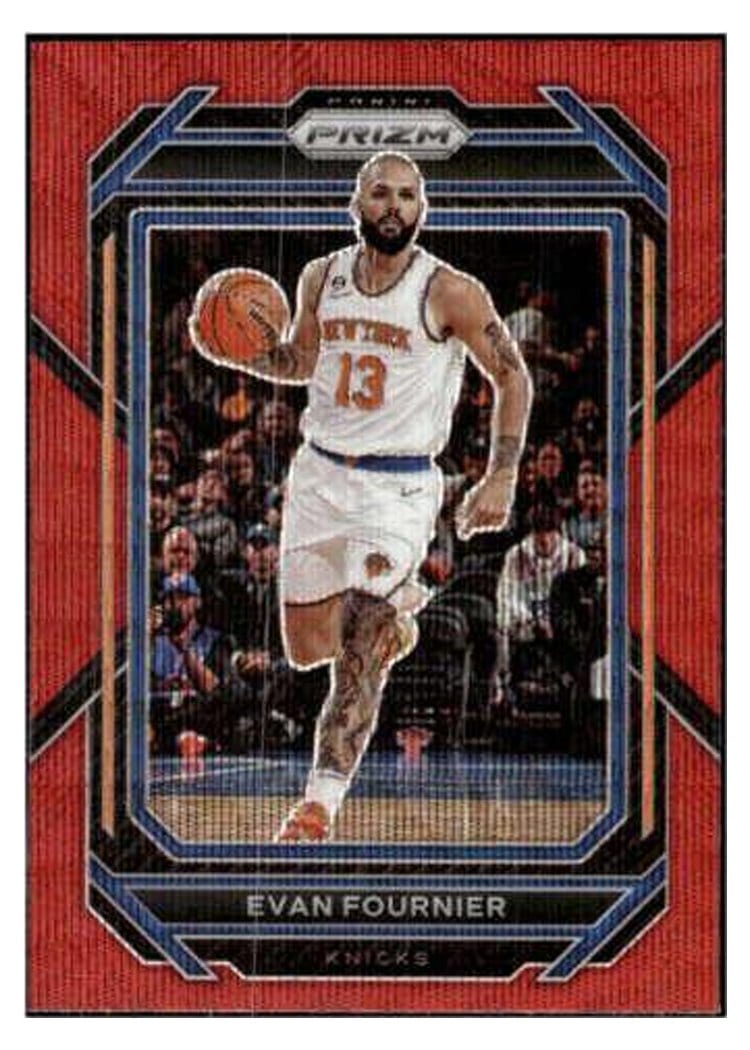 2022-23 Panini Prizm Base Set Evan Fournier #8 card
