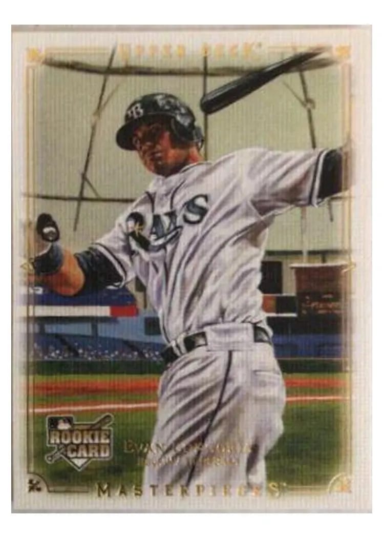 2008 Upper Deck Masterpieces Evan Longoria #7 card
