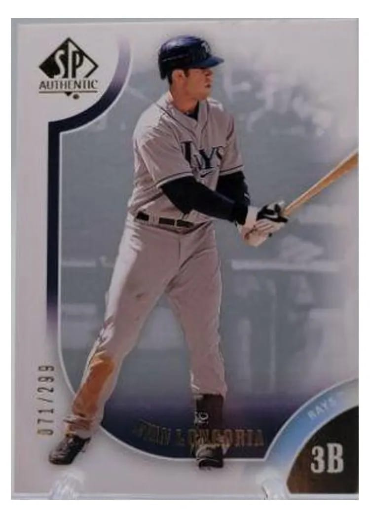 2009 SP Authentic Evan Longoria #3 card