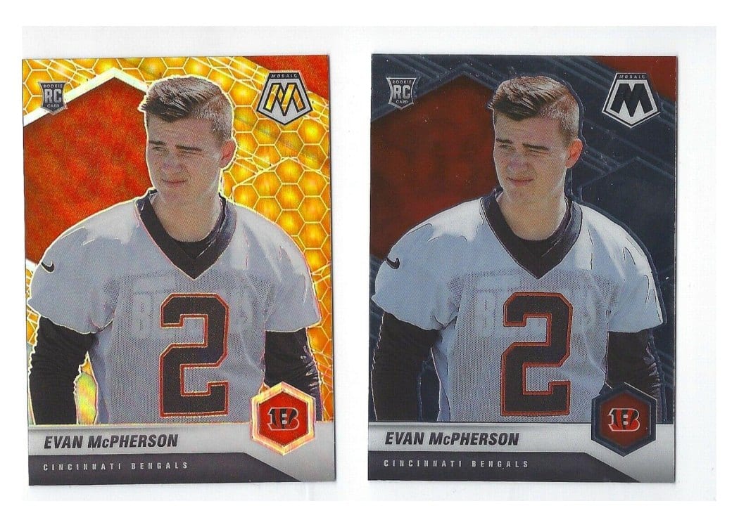 2021 Panini Mosaic Base Set Evan McPherson Honeycomb #361 card