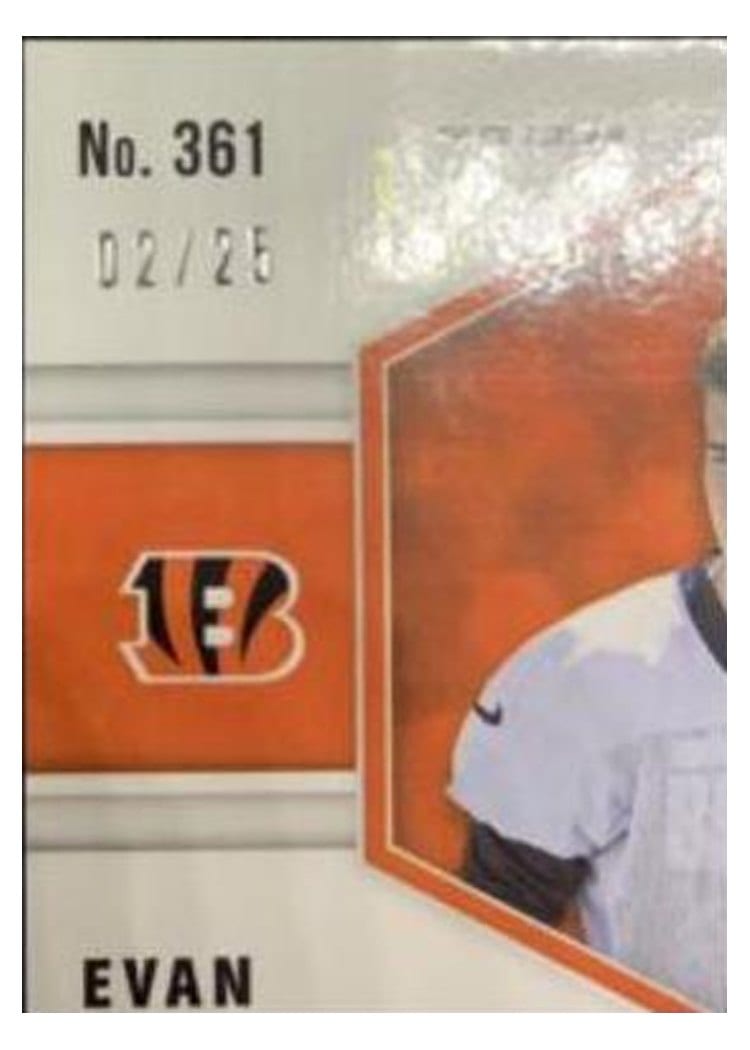 2021 Panini Mosaic Base Set Evan McPherson #361 card