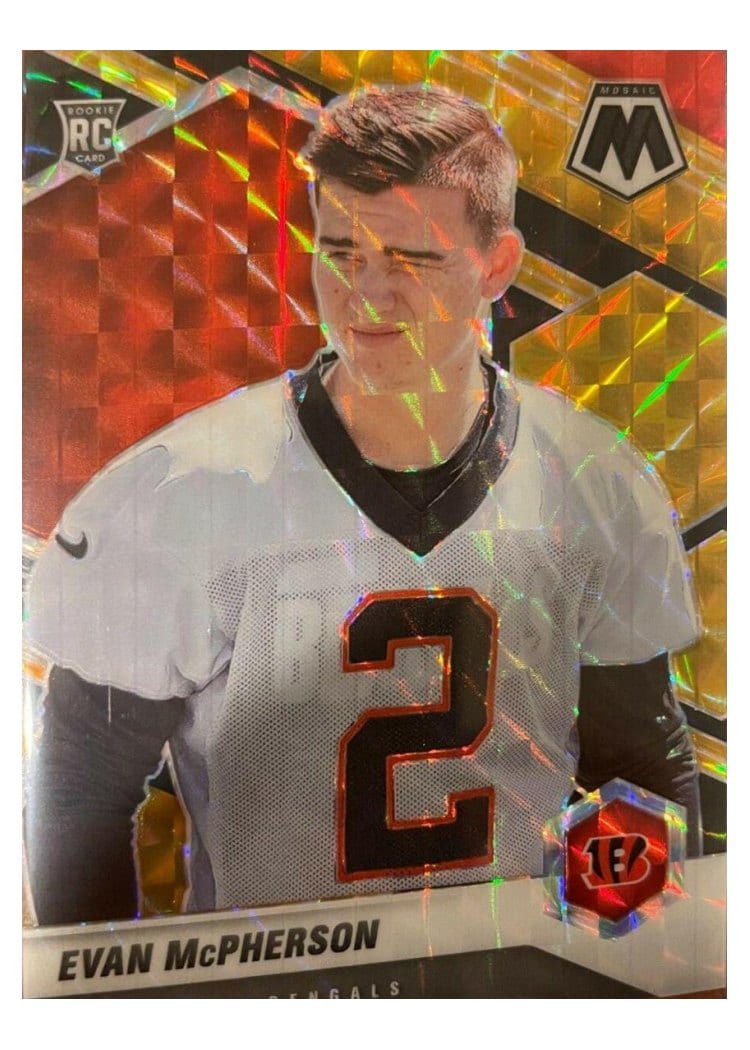 2021 Panini Mosaic Base Set Evan McPherson #361 card
