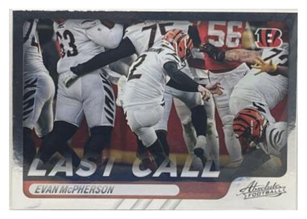 2022 Panini Absolute Last Call Evan McPherson #LC-14 card