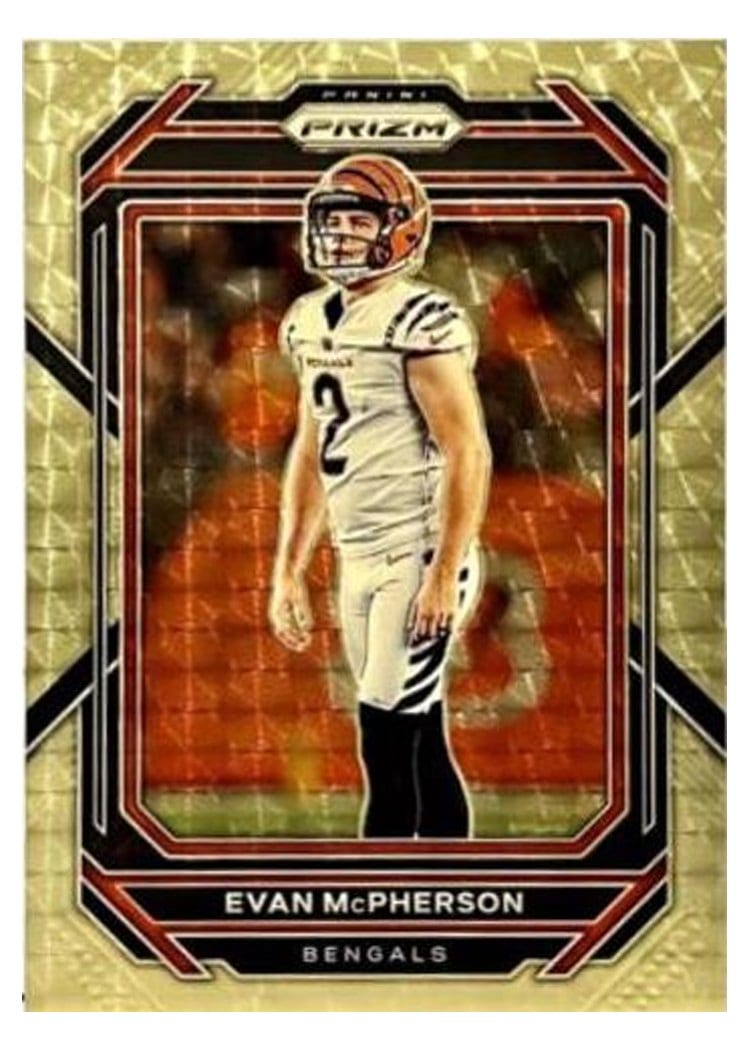 2022 Panini Prizm Base Set Evan McPherson #63 card