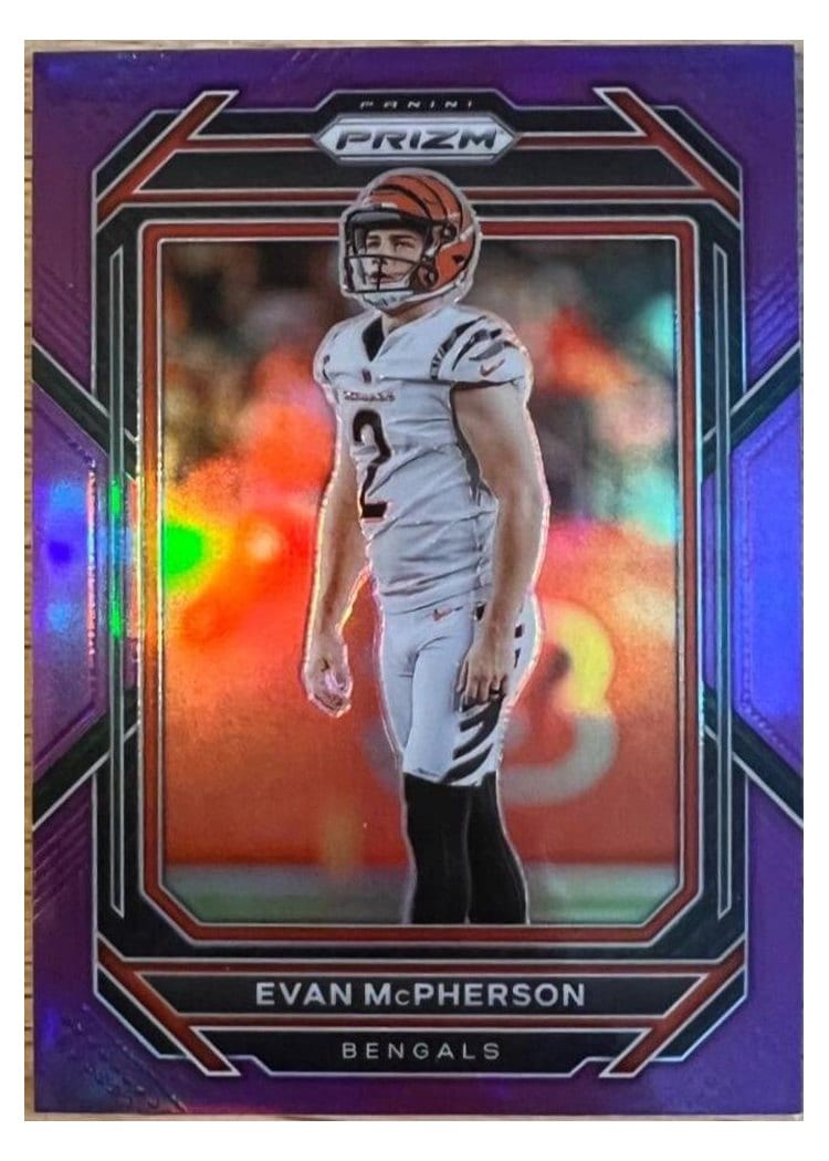 2022 Panini Prizm Base Set Evan McPherson #63 card