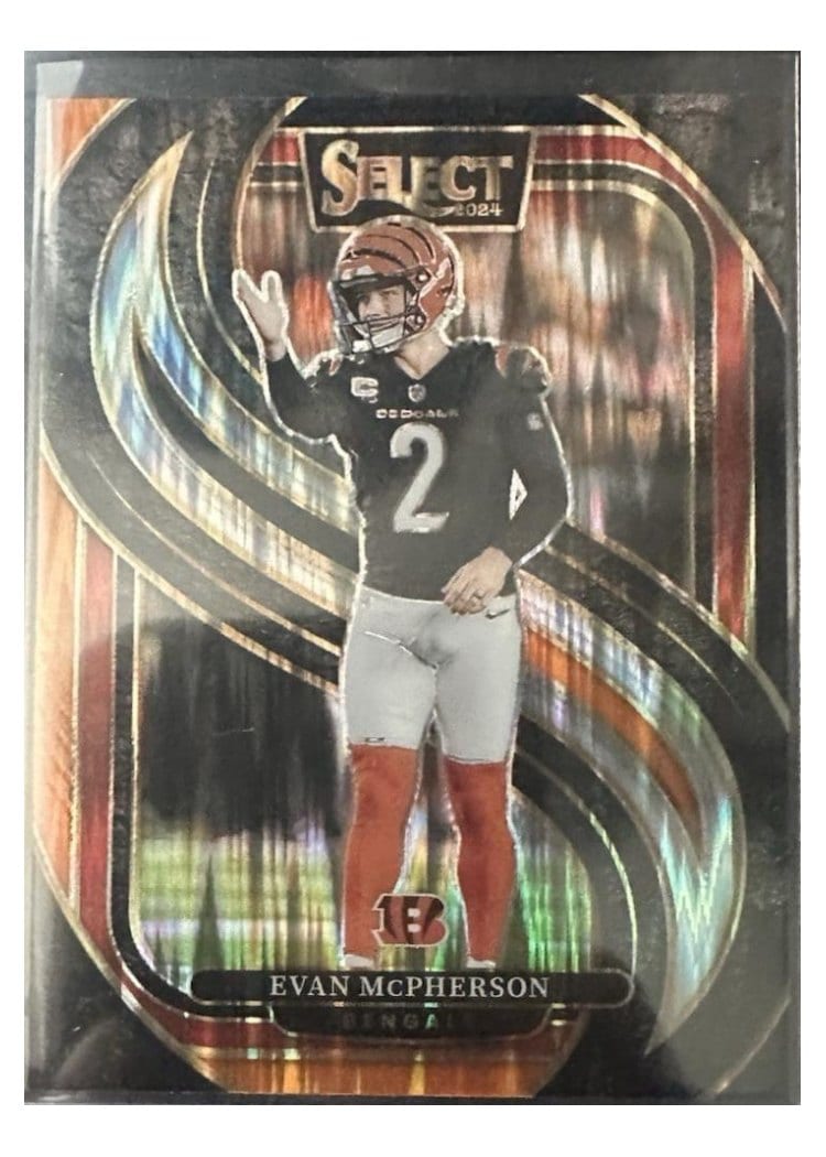 2024 Panini Select Base Set Evan McPherson Black Mojo #156 card