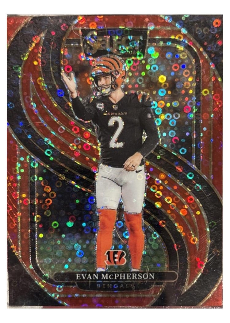 2024 Panini Select Base Set Evan McPherson Red Mojo #156 card