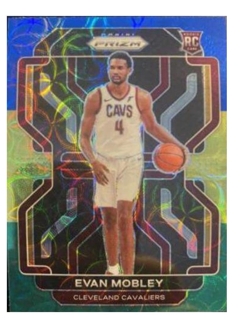 2021-22 Panini Prizm Base Set Evan Mobley #325 card