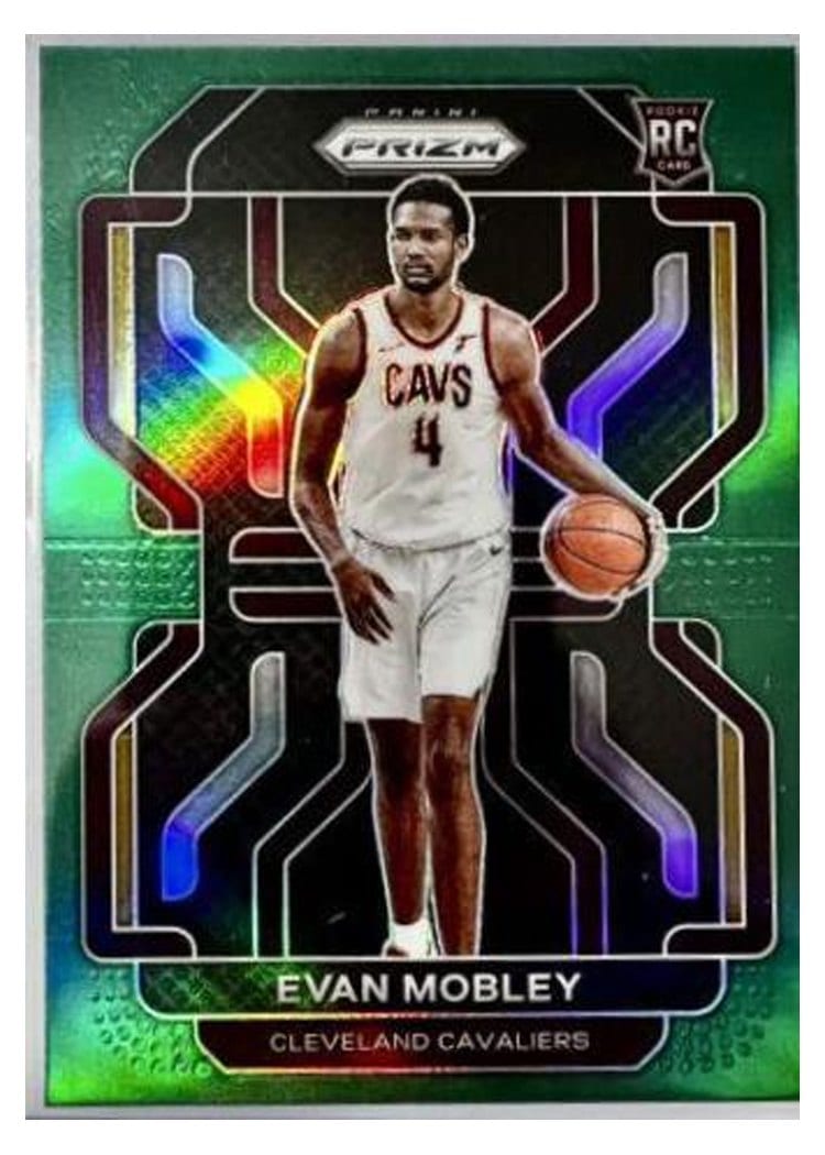 2021-22 Panini Prizm Base Set Evan Mobley #325 card