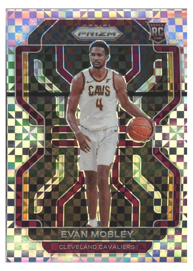 2021-22 Panini Prizm Base Set Evan Mobley #325 card