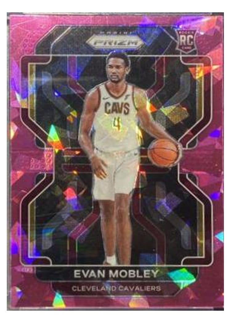 2021-22 Panini Prizm Base Set Evan Mobley #325 card