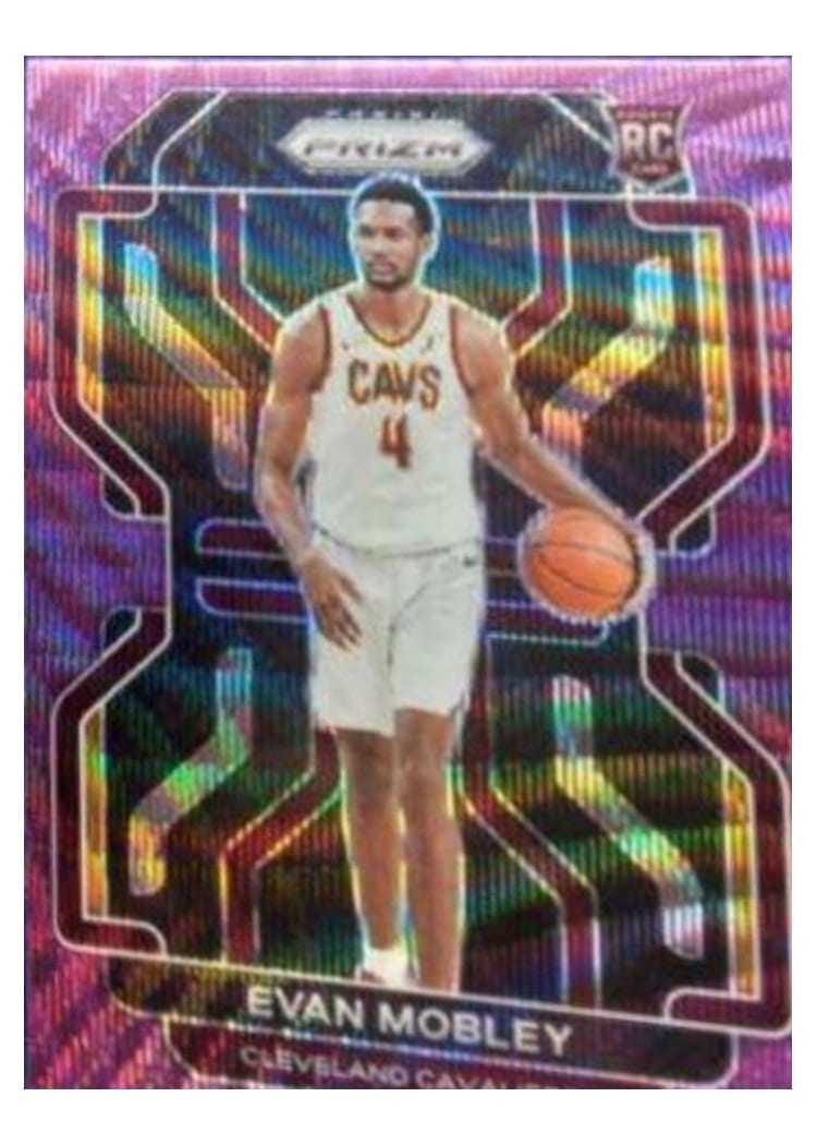 2021-22 Panini Prizm Base Set Evan Mobley #325 card