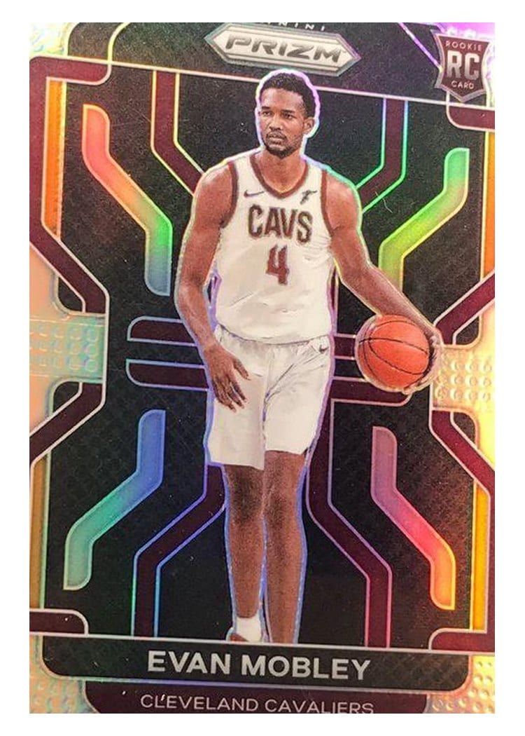 2021-22 Panini Prizm Base Set Evan Mobley #325 card