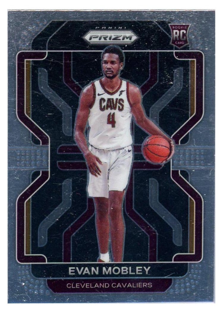 2021-22 Panini Prizm Base Set Evan Mobley #325 card
