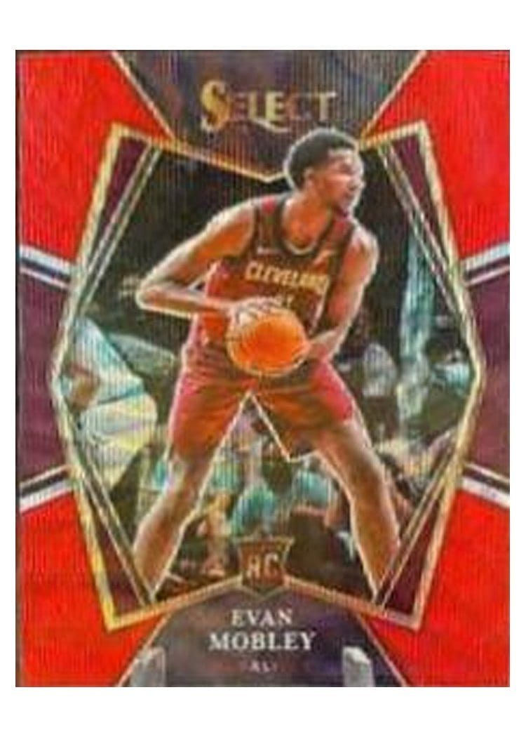 2021-22 Panini Select Base Set Evan Mobley #110 card