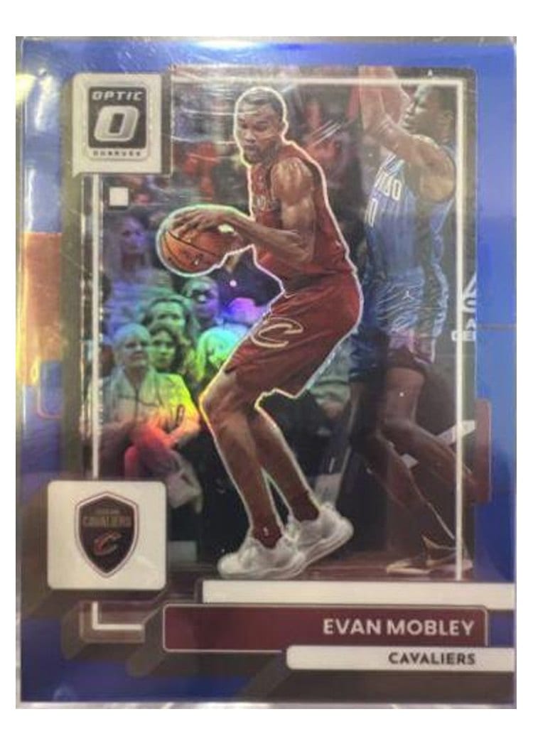 2022-23 Donruss Optic Base Set Evan Mobley Blue #93 card