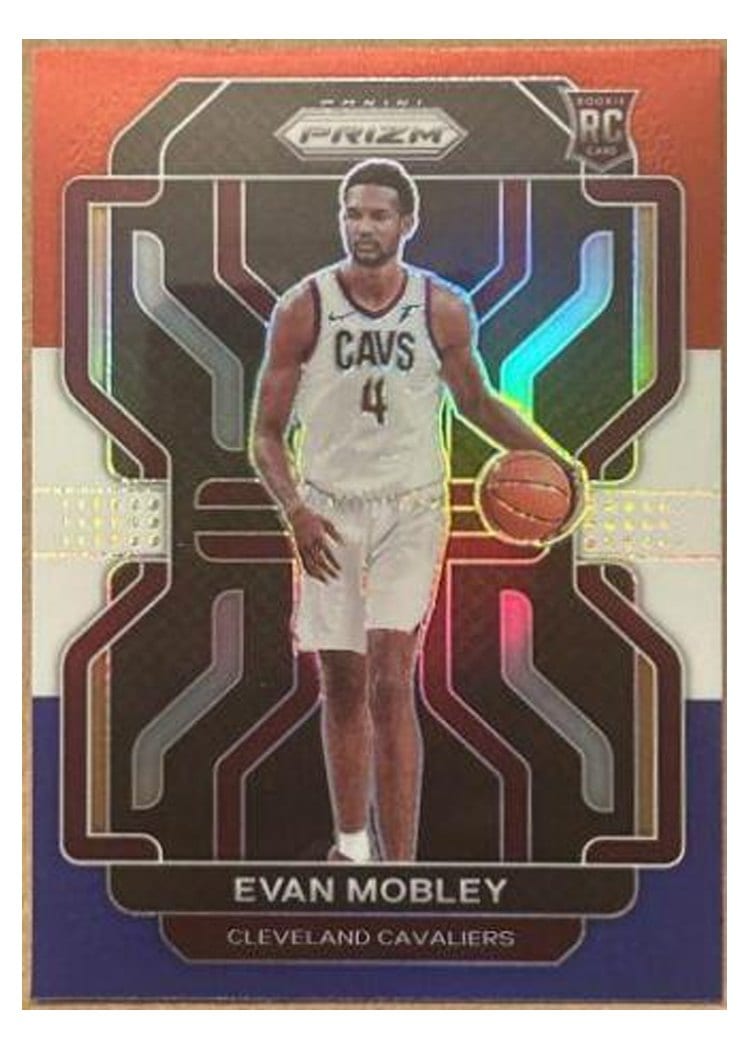 2022-23 Panini Prizm Base Set Evan Mobley #81 card