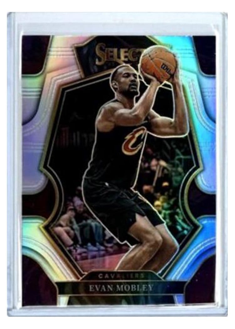 2022-23 Panini Select Base Set Evan Mobley Silver Prizm #144 card