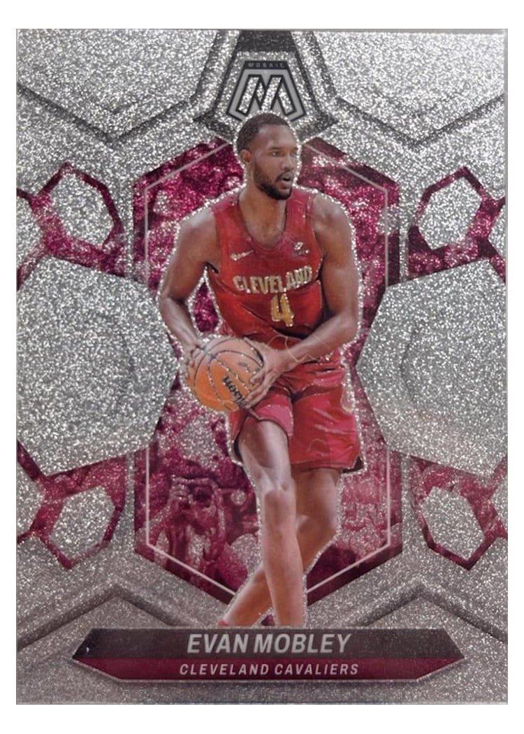 2023-24 Panini Mosaic Base Set Evan Mobley #64 card