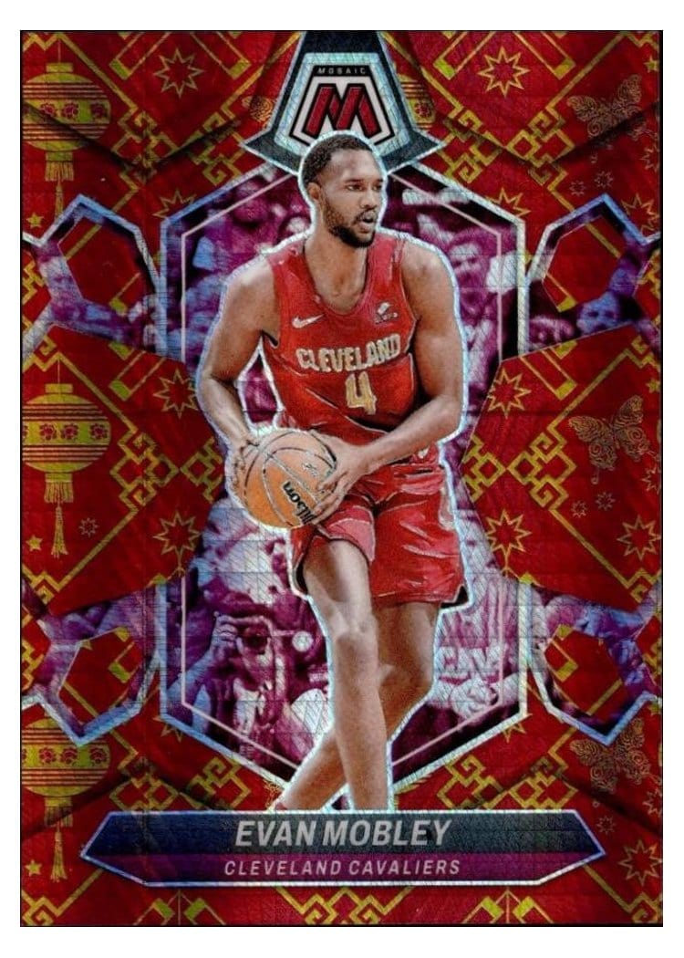 2023-24 Panini Mosaic Base Set Evan Mobley #64 card