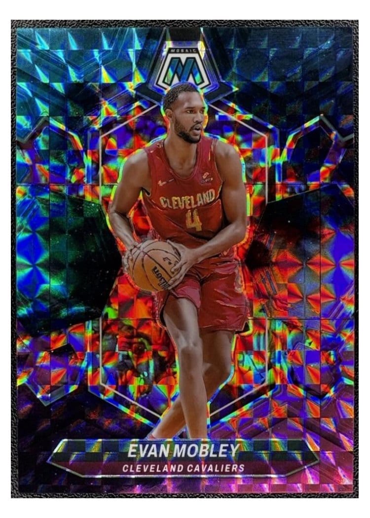 2023-24 Panini Mosaic Base Set Evan Mobley #64 card