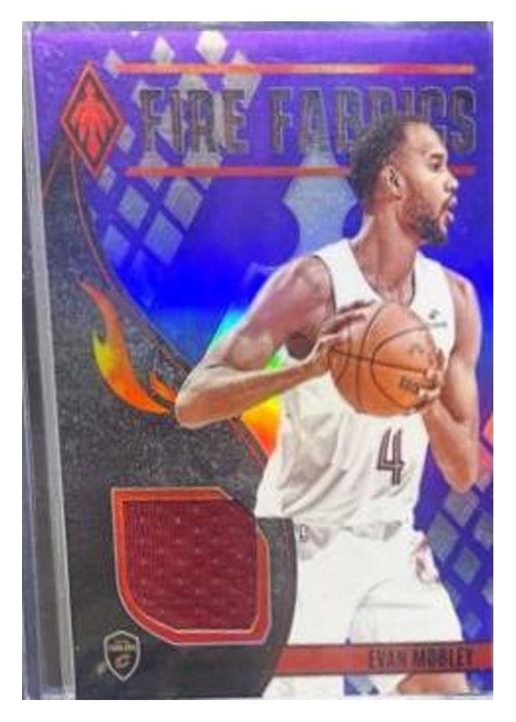 2023-24 Panini Phoenix Fire Fabrics Evan Mobley #FF-MOB card