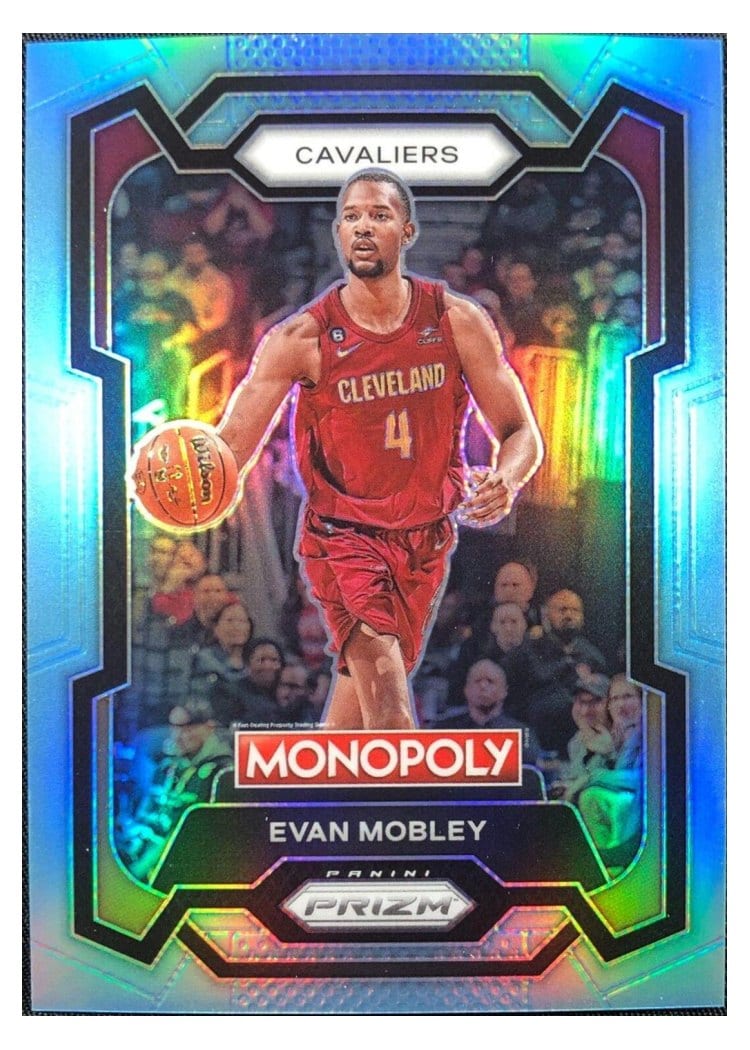 2023-24 Panini Prizm Base Set Evan Mobley #55 card