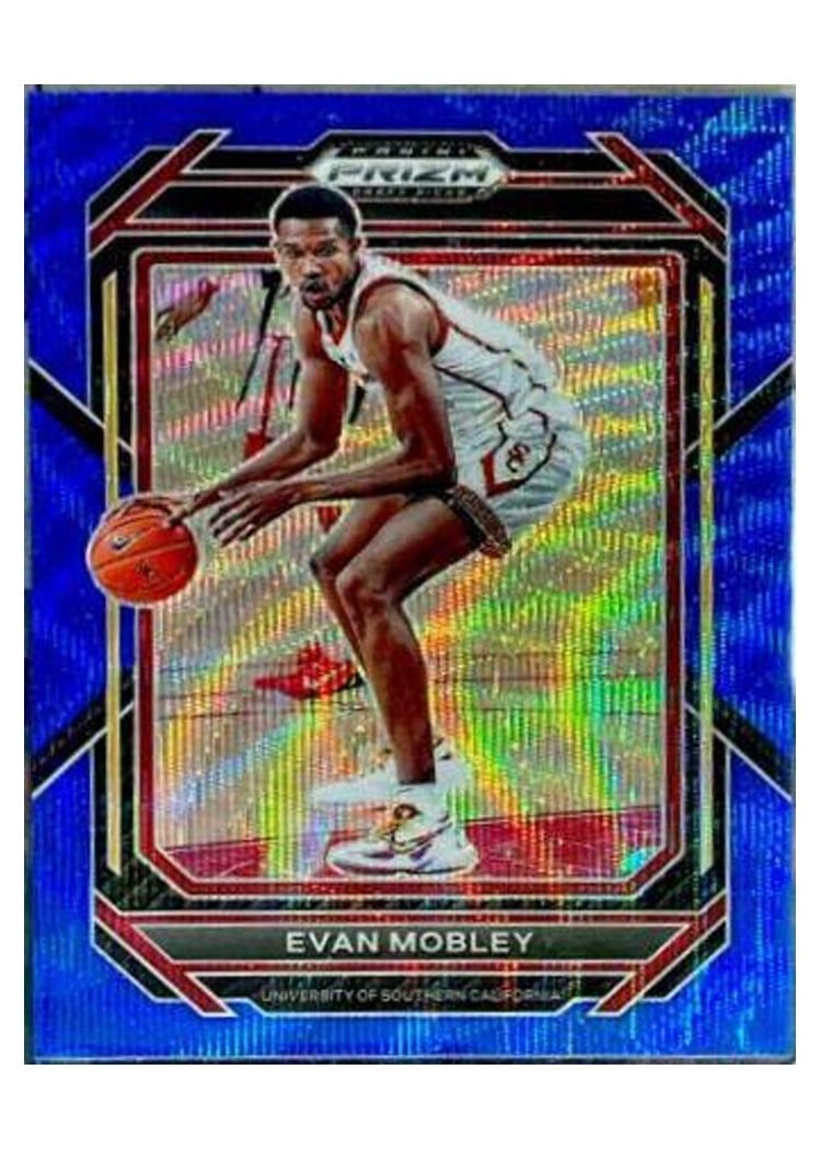 2023-24 Panini Prizm Base Set Evan Mobley #55 card