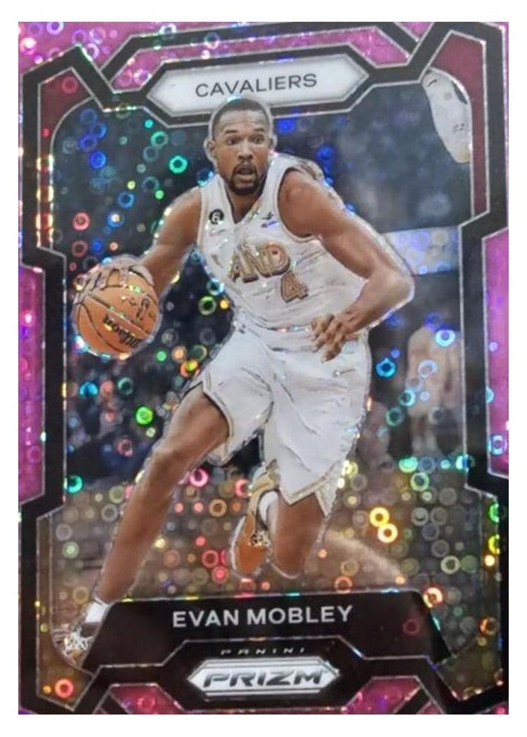 2023-24 Panini Prizm Base Set Evan Mobley #55 card