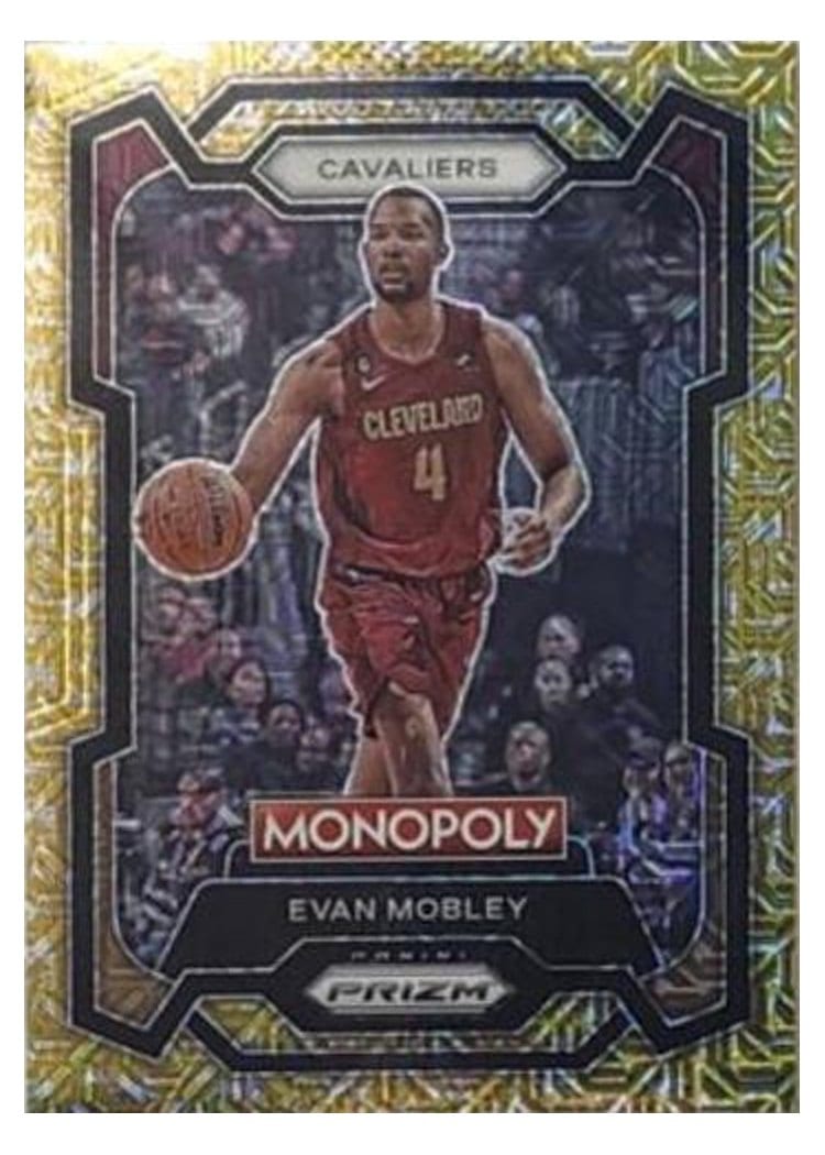 2023-24 Panini Prizm Base Set Evan Mobley #55 card