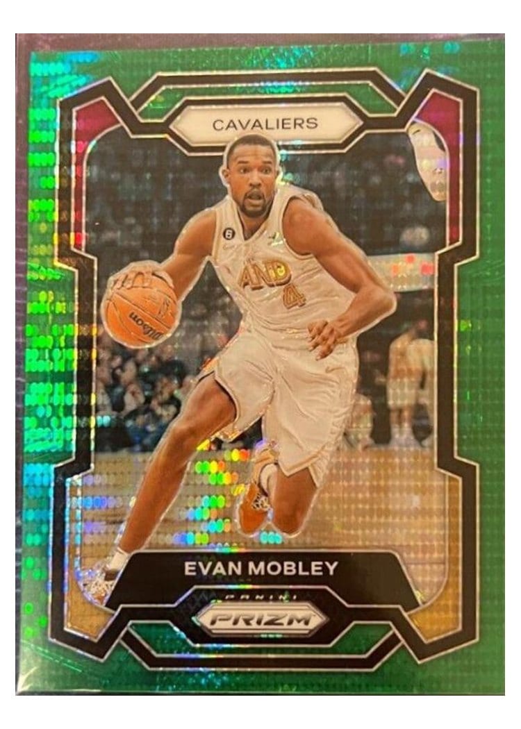 2023-24 Panini Prizm Base Set Evan Mobley #55 card