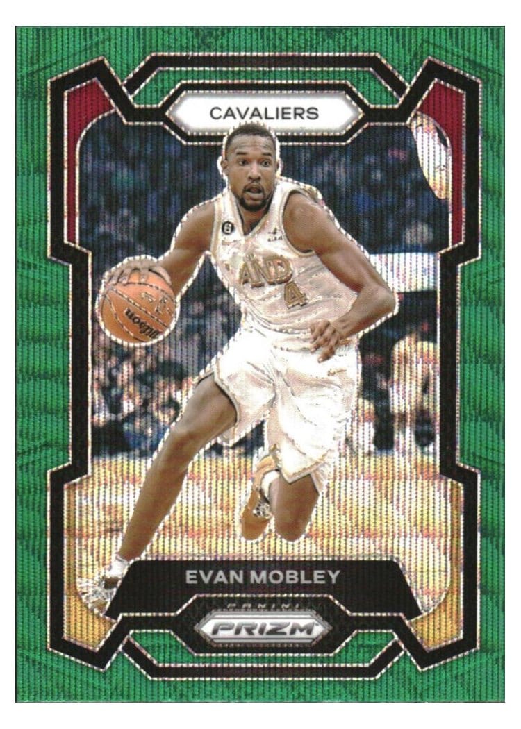 2023-24 Panini Prizm Base Set Evan Mobley #55 card