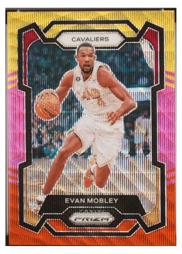 2023-24 Panini Prizm Base Set Evan Mobley #55 card