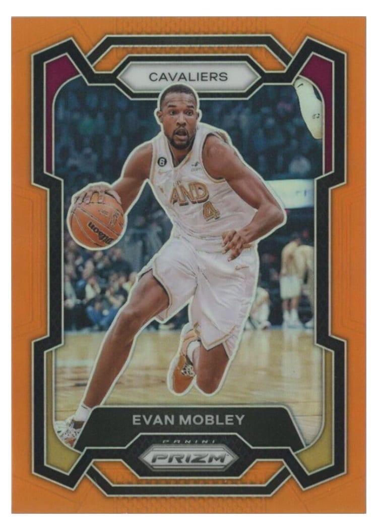 2023-24 Panini Prizm Base Set Evan Mobley #55 card