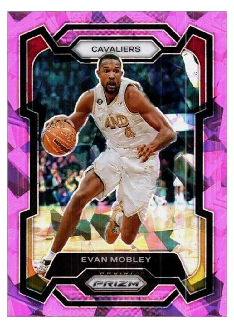 2023-24 Panini Prizm Base Set Evan Mobley #55 card