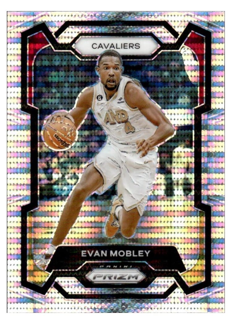 2023-24 Panini Prizm Base Set Evan Mobley #55 card