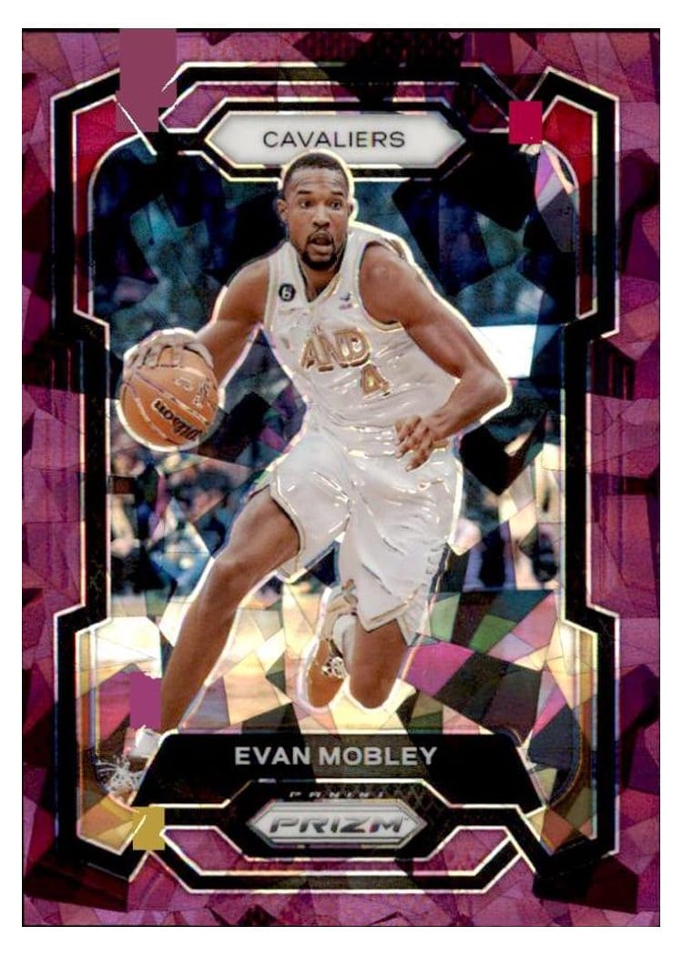 2023-24 Panini Prizm Base Set Evan Mobley #55 card