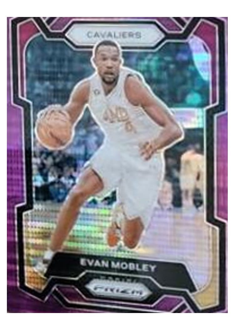 2023-24 Panini Prizm Base Set Evan Mobley #55 card