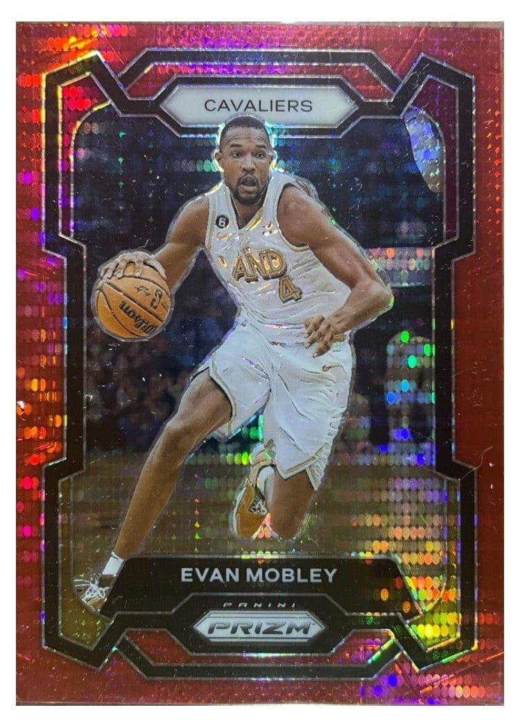 2023-24 Panini Prizm Base Set Evan Mobley #55 card