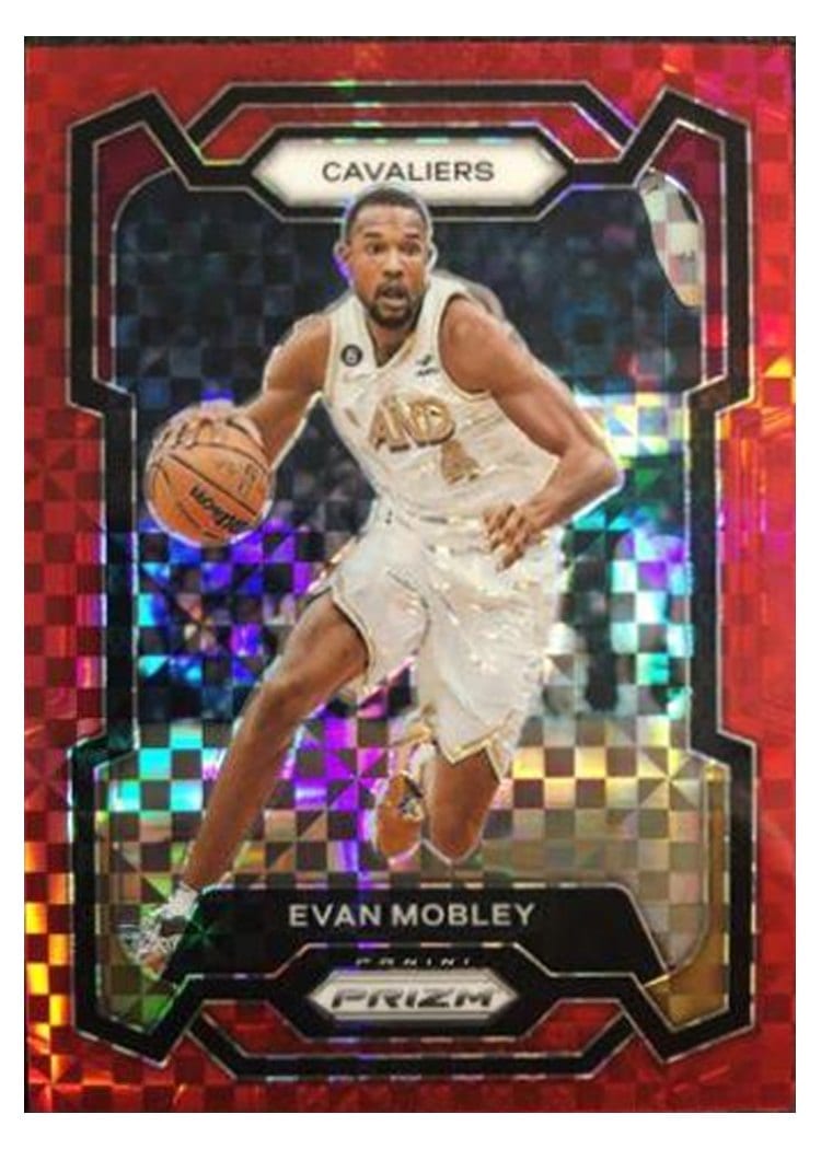 2023-24 Panini Prizm Base Set Evan Mobley #55 card