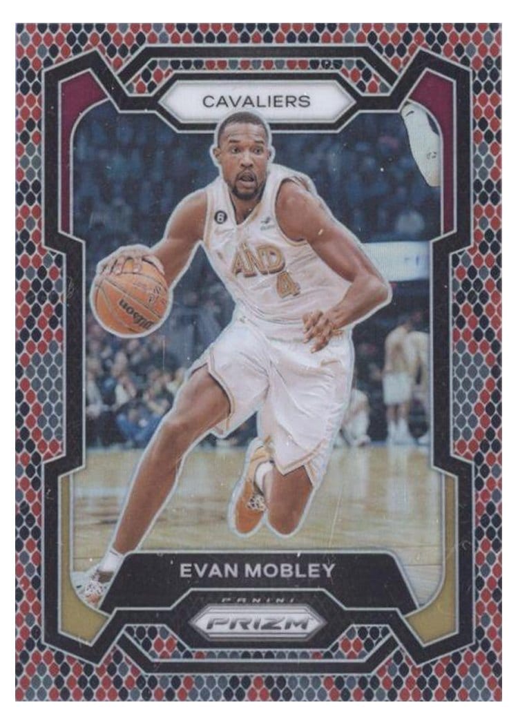2023-24 Panini Prizm Base Set Evan Mobley #55 card