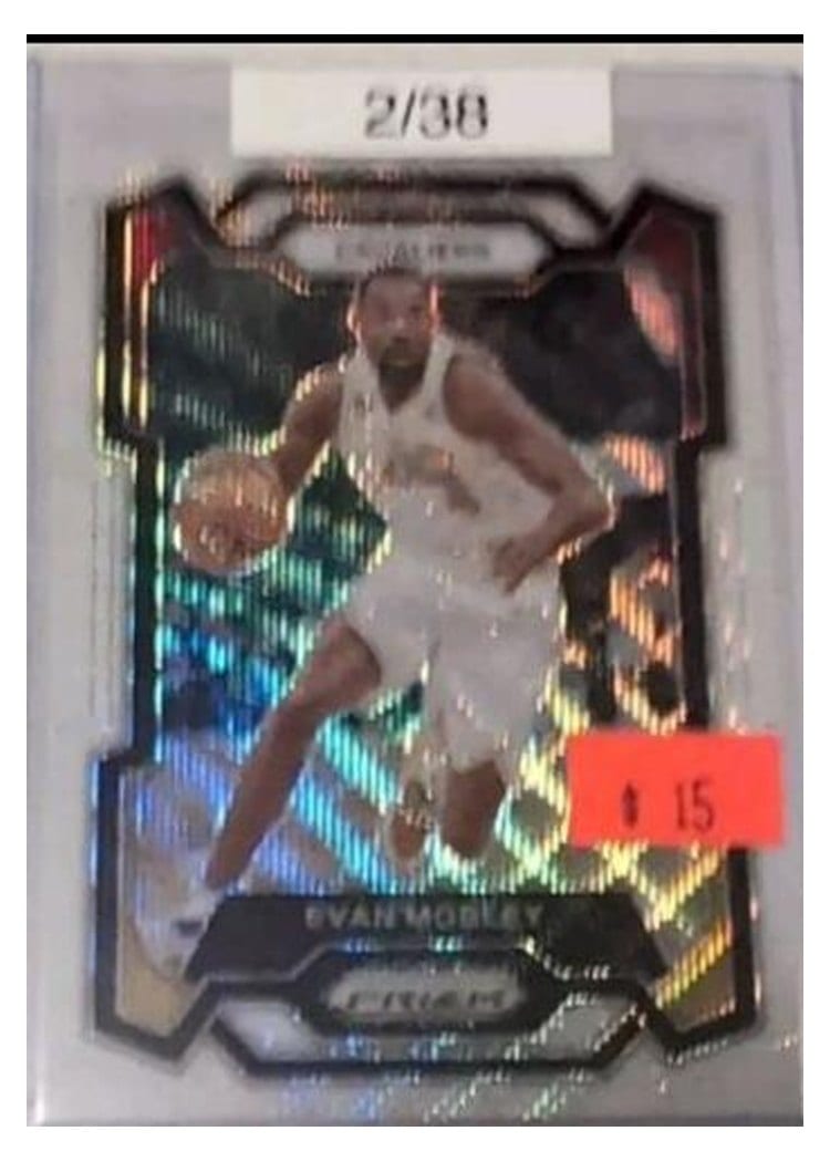 2023-24 Panini Prizm Base Set Evan Mobley #55 card