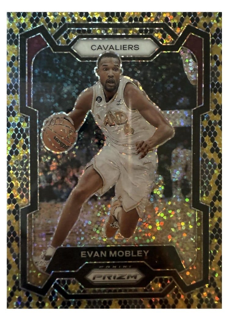 2023-24 Panini Prizm Base Set Evan Mobley #55 card