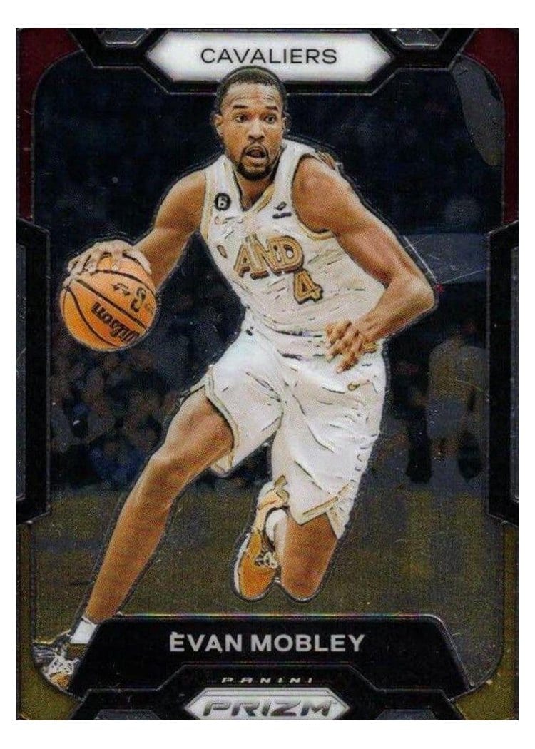 2023-24 Panini Prizm Base Set Evan Mobley #55 card