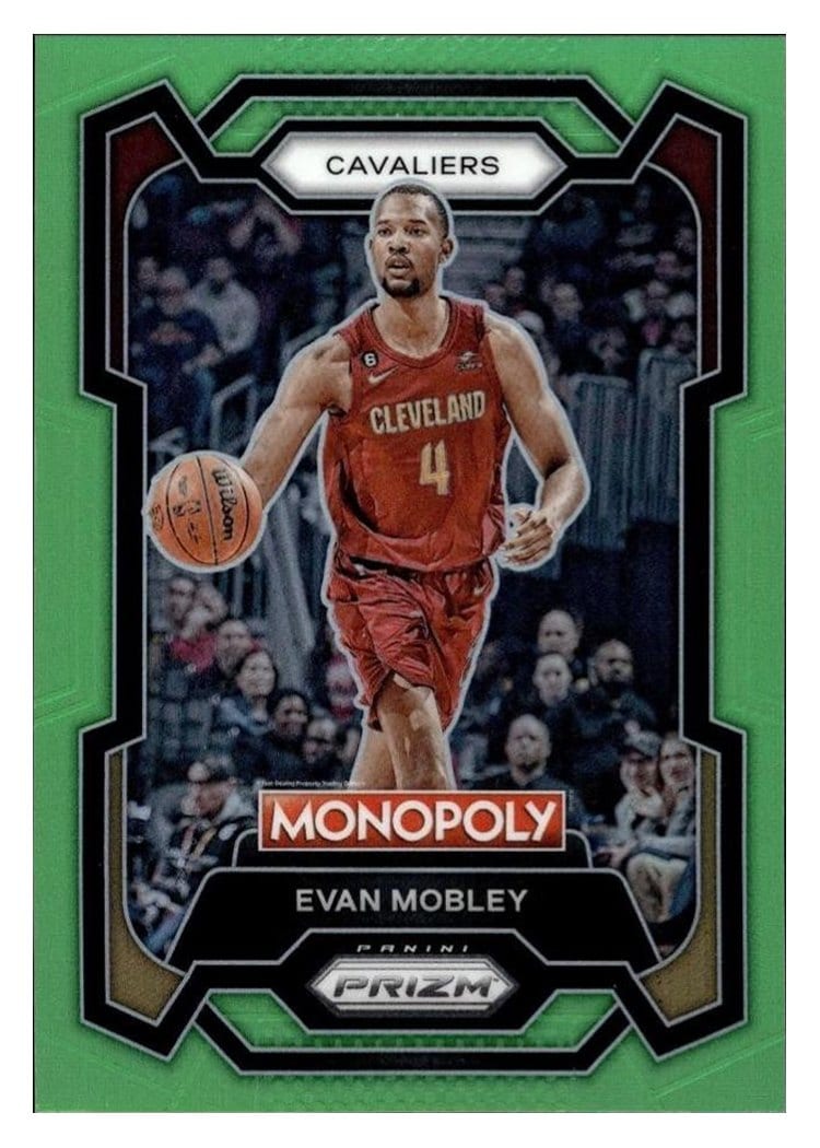 2023-24 Panini Prizm Monopoly Base Set Evan Mobley #20 card